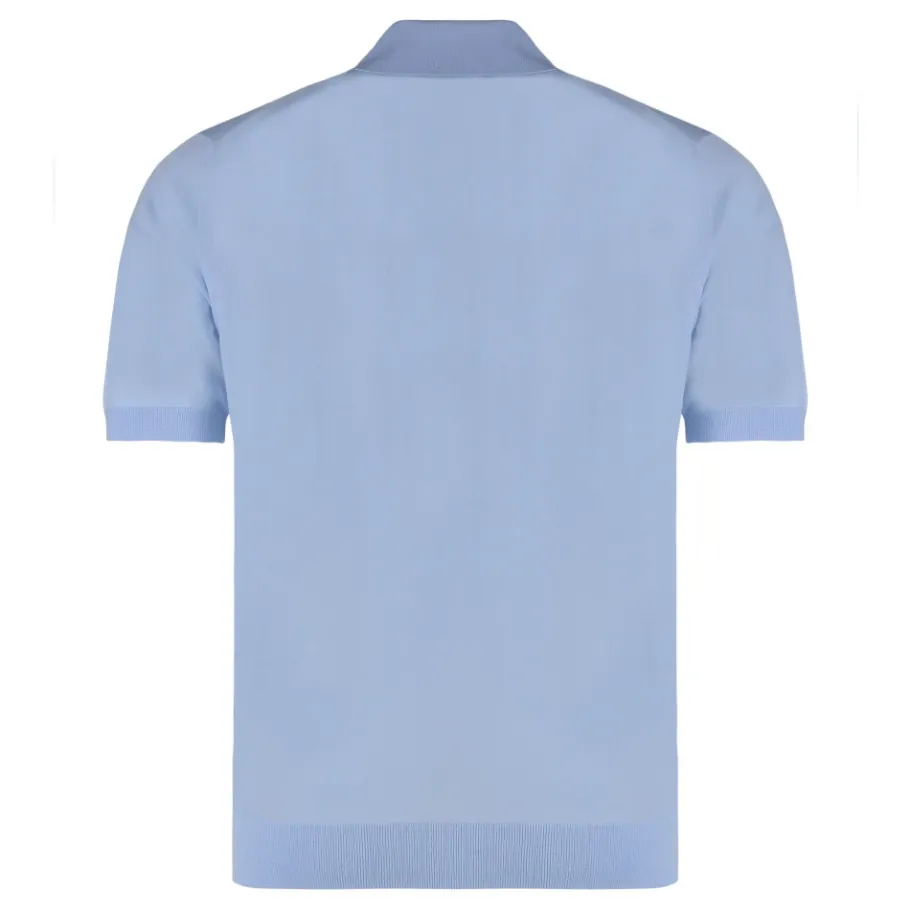 Prada Superfijne Wollen Poloshirt-Heren Shirts