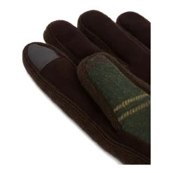 Barbour Tartan Gloves-Heren Handschoenen