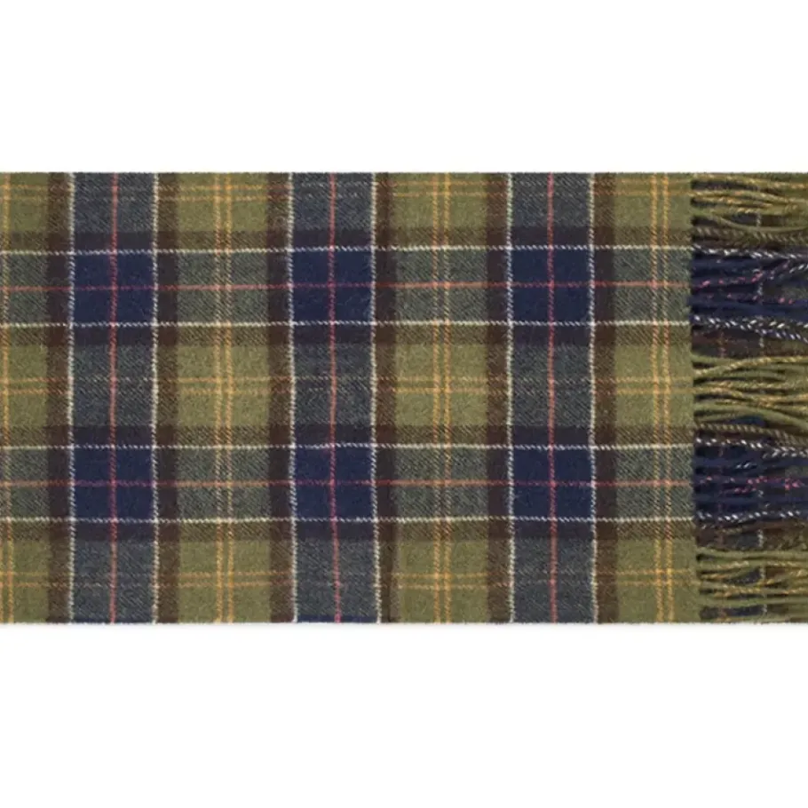 Barbour Tartan Lambswool Scarf Classic-Bufandas-Heren Sjaals