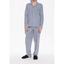 Emporio Armani Tartan motief flanellen pantoffels-Heren Pantoffels