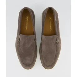 Atelier Verdi Taupe Loafer voor Heren-Heren Instappers & Slip Ons
