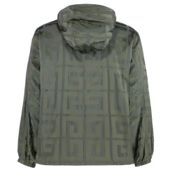Givenchy Technical Fabric Hooded Jacket-Heren Jassen