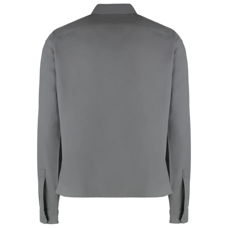Rick Owens Technical Fabric Overshirt-Heren Jassen