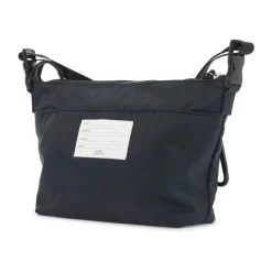 A.P.C. Technische Stof Crossbody Tas met Rits-Heren Tassen