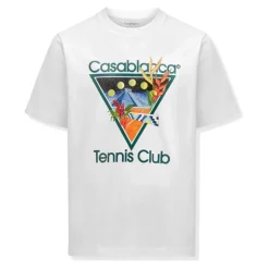 Casablanca Tennis Club Icon T-Shirt-Heren Shirts