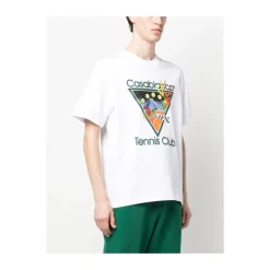 Casablanca Tennis Club Icon T-Shirt-Heren Shirts