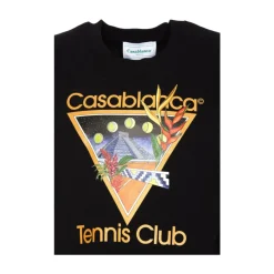 Casablanca Tennis Club Icon T-shirt-Heren Shirts