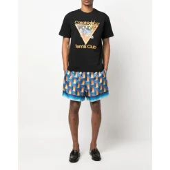 Casablanca Tennis Club Icon T-shirt-Heren Shirts