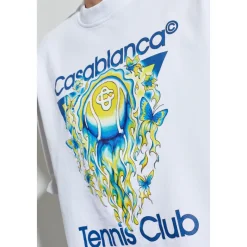 Casablanca Tennis Club Icon T-shirt met korte mouwen-Heren Shirts