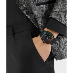 Philipp Plein The HEXAGON Phantom Horloge-Heren Horloges