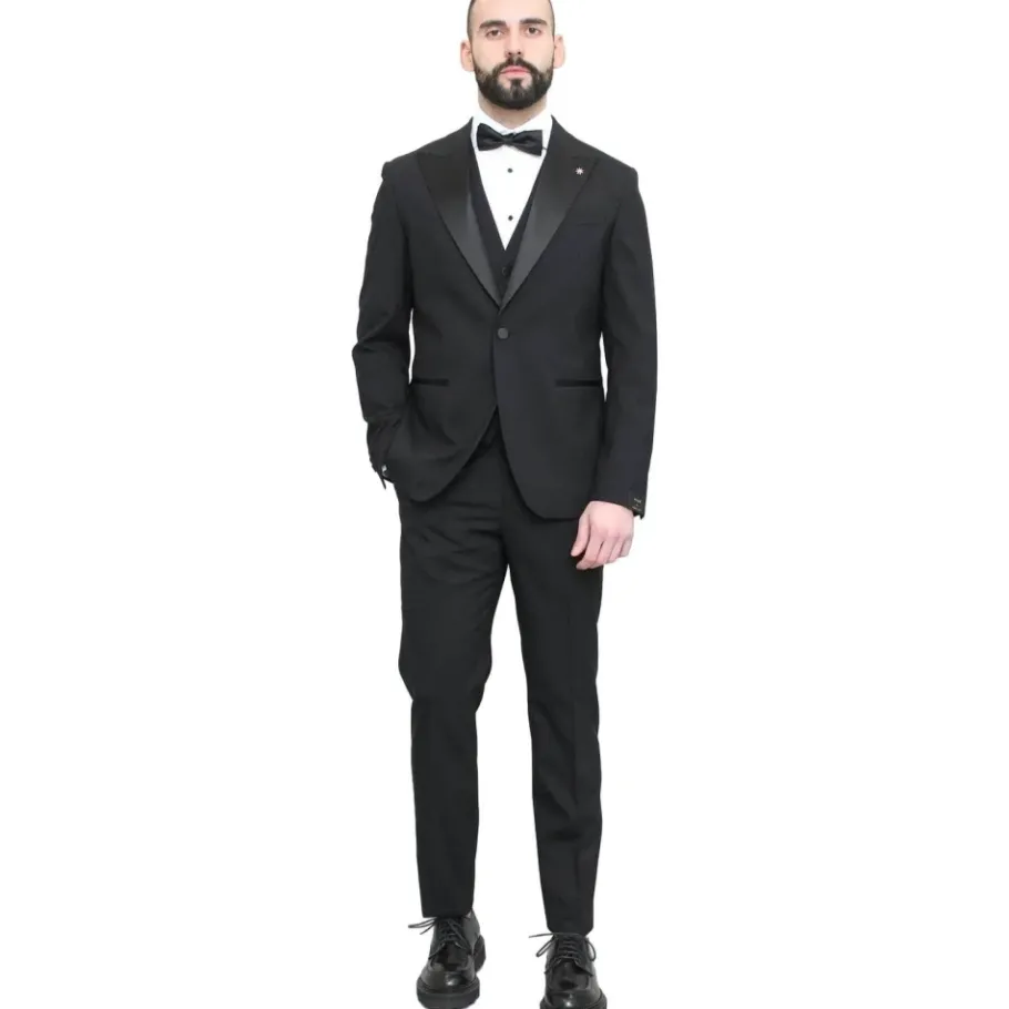 Manuel Ritz Tijdloze Elegantie Pak Vest-Heren Kostuums