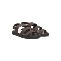 Cerruti 1881 Tijdloze Leren Sandalen - Elegante Comfort-Heren Sandalen