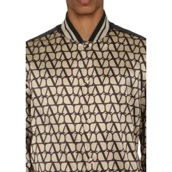 Valentino Garavani Toile Iconographe Bomber Jacket-Heren Jassen