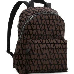 Valentino Garavani Toile Iconographe Fabric Backpack-Heren Rugzakken|Tassen