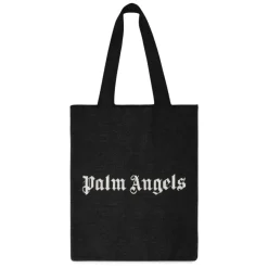 Palm Angels Tote Bag met Logo-Heren Tassen