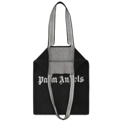 Palm Angels Tote Bag met Logo-Heren Tassen
