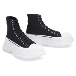 Alexander McQueen Tread Slick Lace-Up Enkellaarsjes-Heren Sneakers