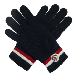Moncler Tricolor Wollen Handschoenen-Heren Handschoenen