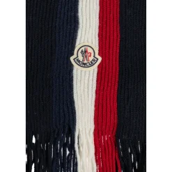 Moncler Tricolor wollen sjaal-Heren Sjaals