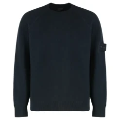 Stone Island Trui met ronde hals en raglanmouwen-Heren Truien & Vesten