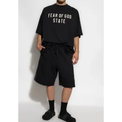 Fear Of God T-shirt met bedrukt logo-Heren Shirts
