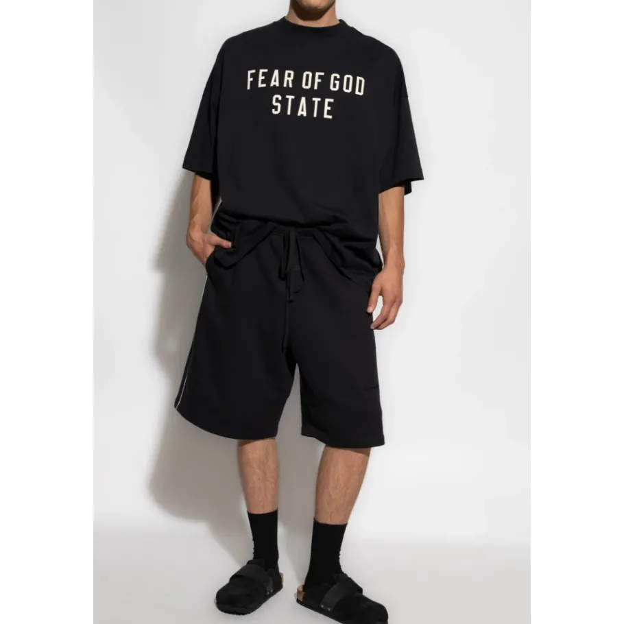 Fear Of God T-shirt met bedrukt logo-Heren Shirts