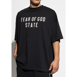 Fear Of God T-shirt met bedrukt logo-Heren Shirts