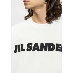 Jil Sander T-shirt met logo-Heren Shirts