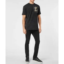 Philipp Plein T-Shirt Ronde Hals Eagle-Heren Shirts