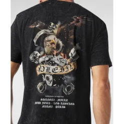 Philipp Plein T-Shirt Ronde Hals Eagle-Heren Shirts