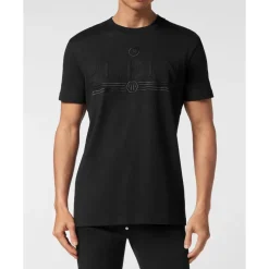 Philipp Plein T-shirt Ronde Hals Gothic Plein-Heren Shirts