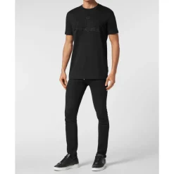 Philipp Plein T-shirt Ronde Hals Gothic Plein-Heren Shirts