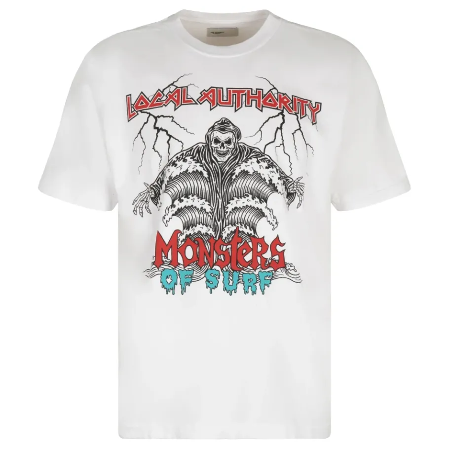 Local Authority T-shirt van bedrukt katoen-Heren Shirts