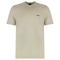 Hugo T-shirt van gebreide stof met korte mouwen-Heren Shirts