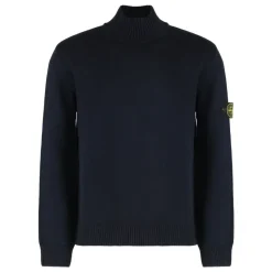 Stone Island Turtleneck Trui met Ribboorden-Heren Truien & Vesten