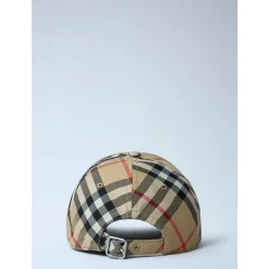 Burberry Twill Logo Baseball Cap-Heren Petten
