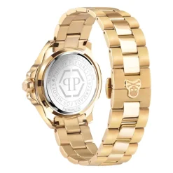 Philipp Plein Unisex Horloge The $kull Genderless Crystal-Heren Horloges
