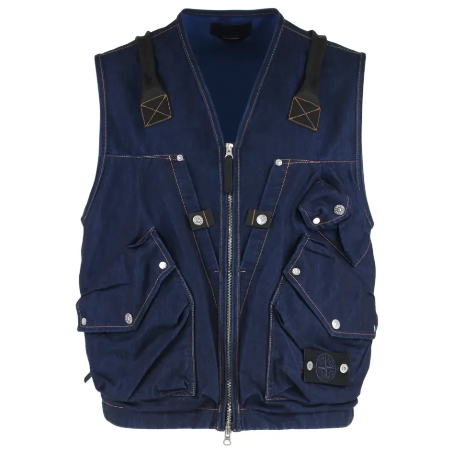 Stone Island Utility Gilet-Heren Jassen