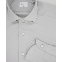 Xacus Verfijnd Effect Frans Kraag Overhemd-Heren Overhemden