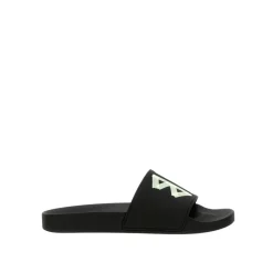 Balenciaga Verstelbare Leren Sandalen, , Minimalistisch Ontwerp-Heren Slippers