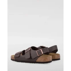 Birkenstock Verstelbare leren sandalen voor mannen-Heren Sandalen