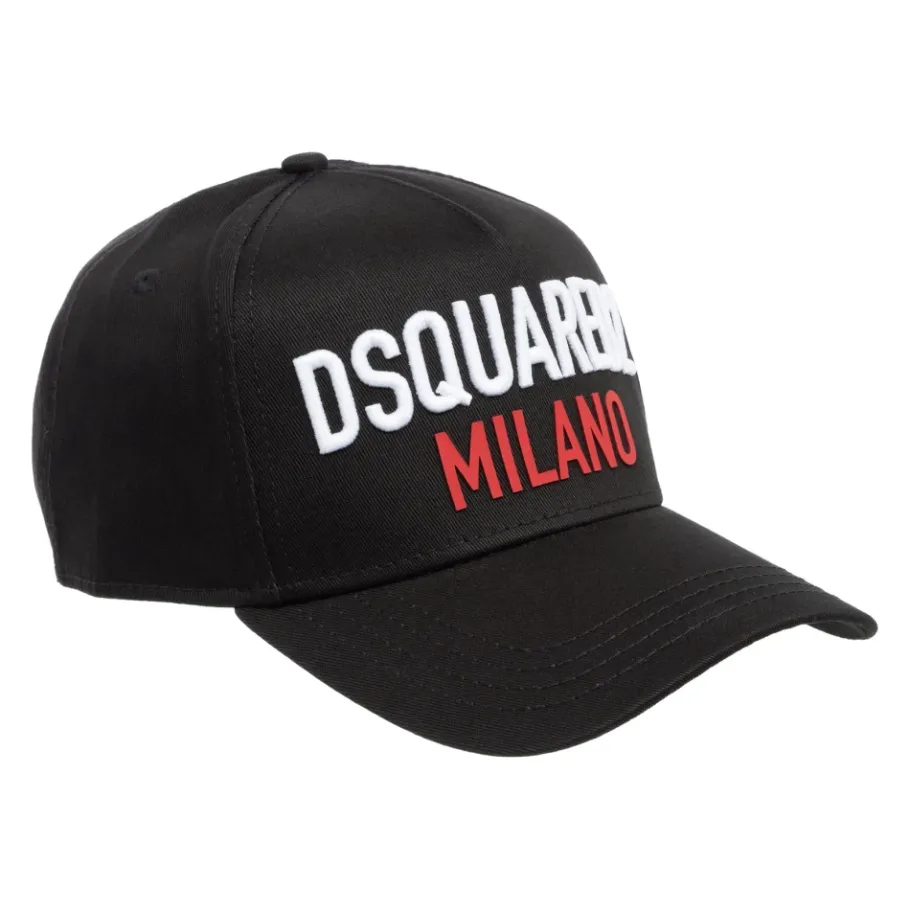 Dsquared2 Verstelbare Multicolor Milano Cap-Heren Petten