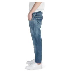 Hand Picked Vervaagde denim slim fit jeans-Heren Jeans