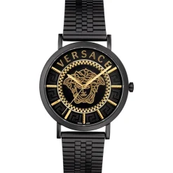 Versace V-Essential Roestvrijstalen Armbandhorloge-Heren Horloges