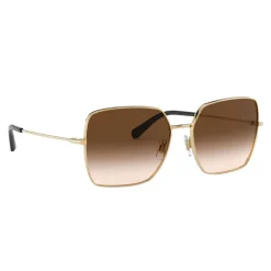 Dolce & Gabbana Vierkante metalen zonnebril met dunne pootjes-Heren Zonnebrillen