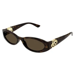 Gucci Vintage Amandelvormige Zonnebril-Heren Zonnebrillen