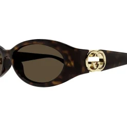 Gucci Vintage Amandelvormige Zonnebril-Heren Zonnebrillen