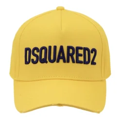 Dsquared2 Vintage Baseballpet met Gesp-Heren Petten