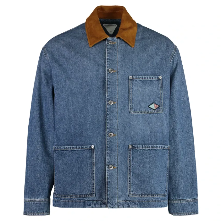 Bottega Veneta Vintage Denim Jacket-Heren Jassen