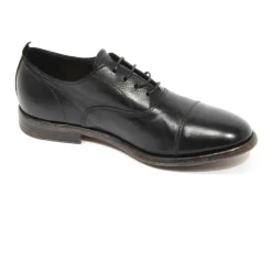 MOMA Vintage Lace-Up Shoes Capalbio Nero-Heren Instappers & Slip Ons|Nette Schoenen